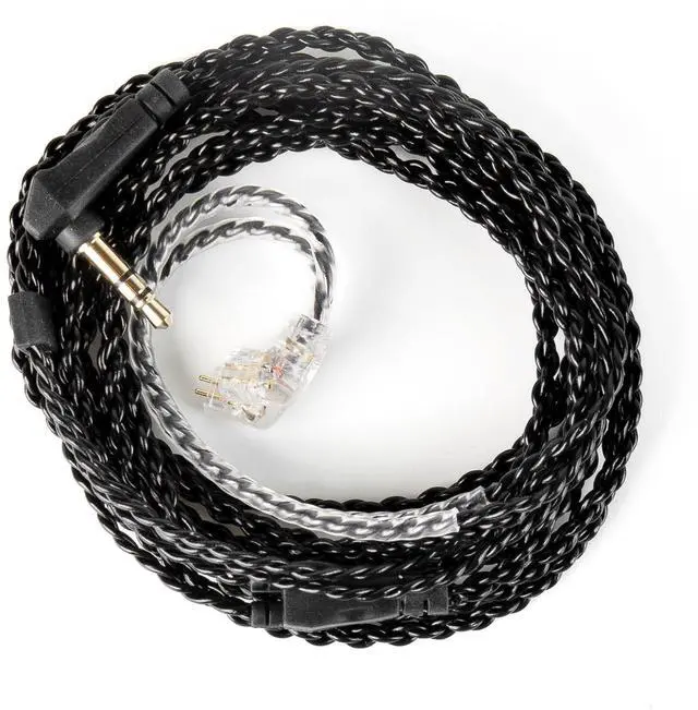 Main image of KZ ZS10 PRO Cable 2M IEM Cable in Ear Monitor Cable with 3.5mm Plug for KZ ZS 10 PRO/ZS10 PRO X/EDX PRO/ZAR/Castor/ZSN PRO/ZSN PRO X/ES4/ZSR//ZS10 PRO 2/ZS12 PRO X (3.5mm Without Mic, QDC)