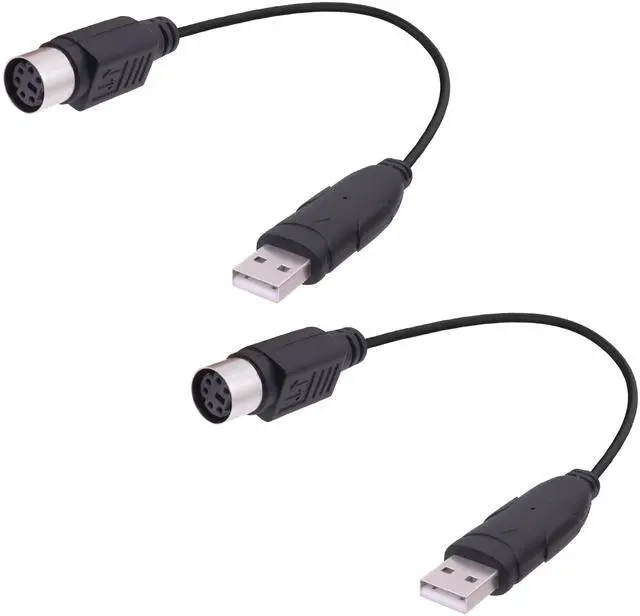Main image of YARCHONN USB to PS/2 Converter Adapter Keyboard Cable 18cm