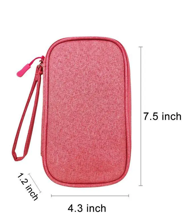 Alt view image 2 of 7 - AYANICA Organizer Bag Case Electronic Devices Travel Pouch Cable USB Charger Accessories Cellphone SD Power Bank Earphone
