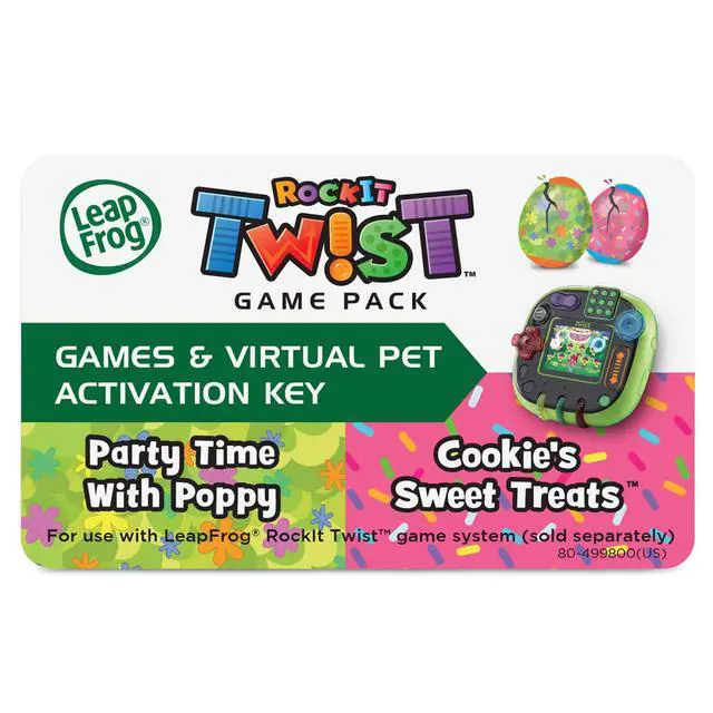 Alt view image 5 of 6 - LeapFrog RockIt Twist Dual Game Pack: Trolls Party Time With Poppy and Cookie's Sweet Treats