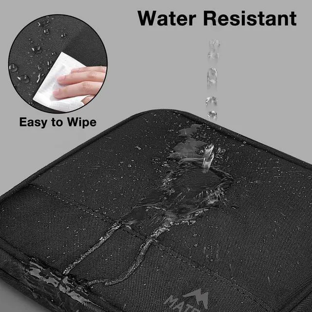 Alt view image 5 of 7 - MATEIN Charger Organizer Travel Case 2 Pack, Cable Bag Organizer for Men