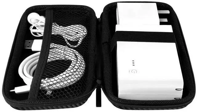Alt view image 5 of 7 - iMangoo Travel Essential Electronics Organizer Charger Case Carrying Pouch