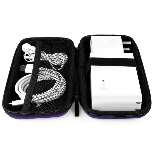 Alt view image 5 of 7 - iMangoo Travel Essential Electronics Organizer Charger Case Carrying Pouch