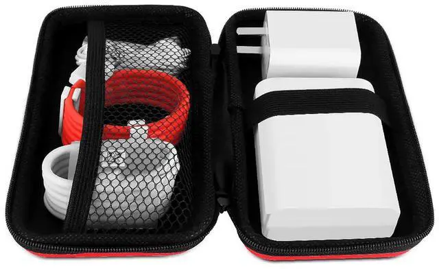 Alt view image 5 of 7 - iMangoo Travel Essential Electronics Organizer Charger Case Carrying Pouch