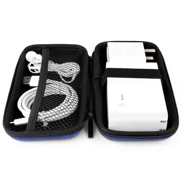 Alt view image 5 of 7 - iMangoo Travel Essential Electronics Organizer Charger Case Carrying Pouch