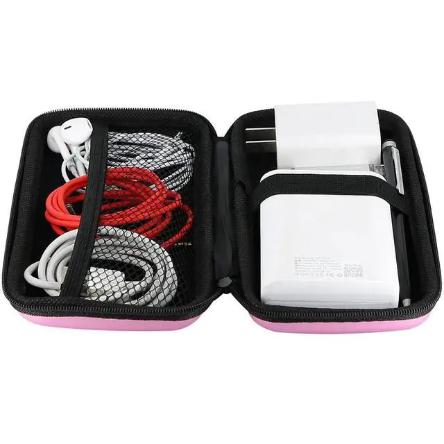 Alt view image 5 of 7 - iMangoo Travel Essential Electronics Organizer Charger Case Carrying Pouch