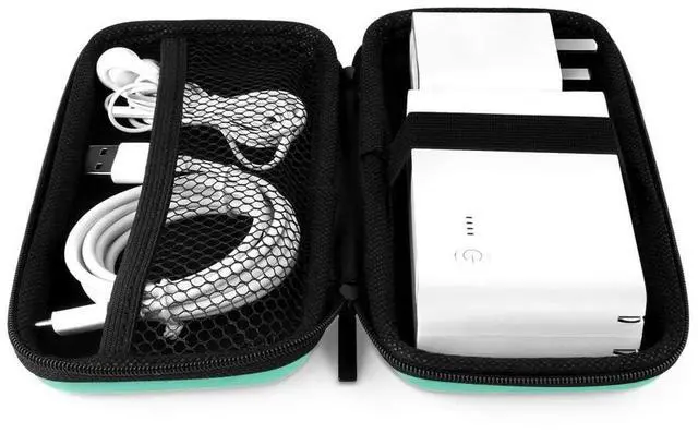 Alt view image 5 of 7 - iMangoo Travel Essential Electronics Organizer Charger Case Carrying Pouch
