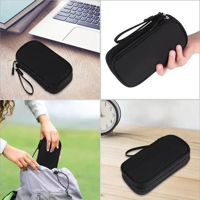 Alt view image 7 of 7 - Travel Cable Organizer, Electronics Accessories Bag for Charger, Phone - Universal Electronic Organizer