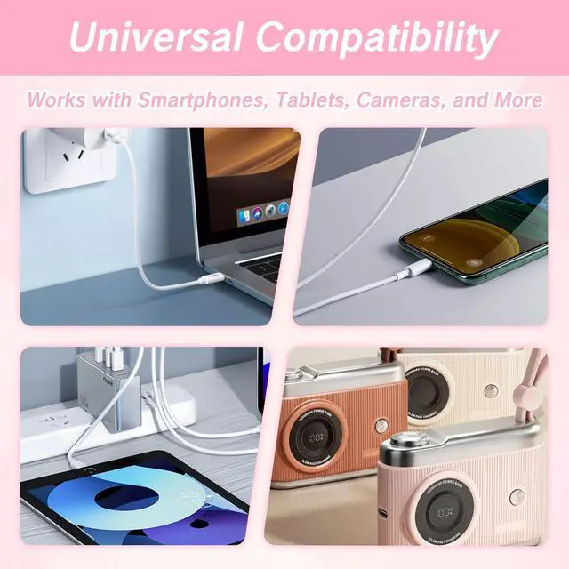 Alt view image 2 of 7 - YAFIYGI 9 in 1 Cable Case USB Adapter Cable Conversion Storage Box USB Type C to Micro USB/Lightning/USB A Cable Data Transfer Tool Contains Sim Card Slot Tray Eject Pin Use as Phone Holder (White)