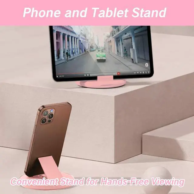Alt view image 4 of 7 - YAFIYGI 9 in 1 Cable Case USB Adapter Cable Conversion Storage Box USB Type C to Micro USB/Lightning/USB A Cable Data Transfer Tool Contains Sim Card Slot Tray Eject Pin Use as Phone Holder (Pink)