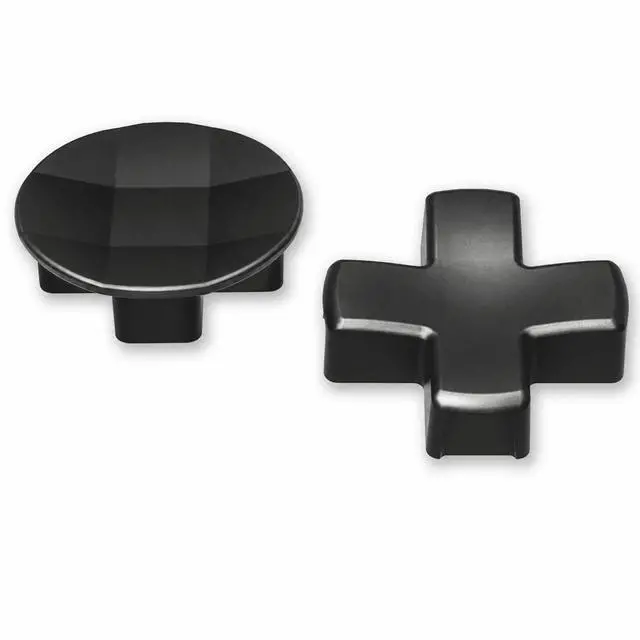 Main image of QXWPBV 2 Pack Magnetic Metal D-Pads for Xbox Elite Series 2 and Xbox One Elite Controllers, Model 1797 and 1698, Black