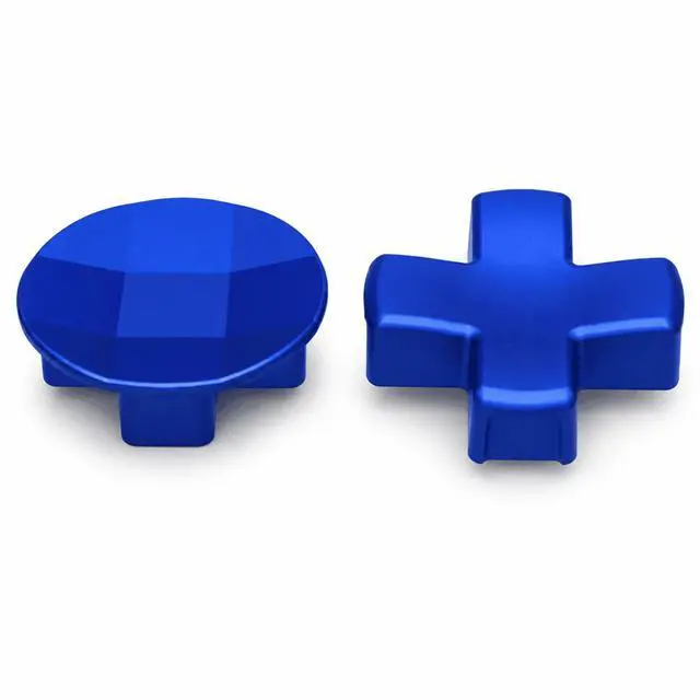 Main image of QXWPBV 2 Pack Directional Pad Buttons for Xbox Elite Series 2 Core and Xbox One Elite Controllers, Magnetic Metal, Blue