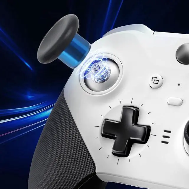Alt view image 2 of 7 - QXWPBV Xbox Elite Series 2 Controller Replacement Thumbsticks, Magnetic Metal, Blue, Compatible with Model 1797