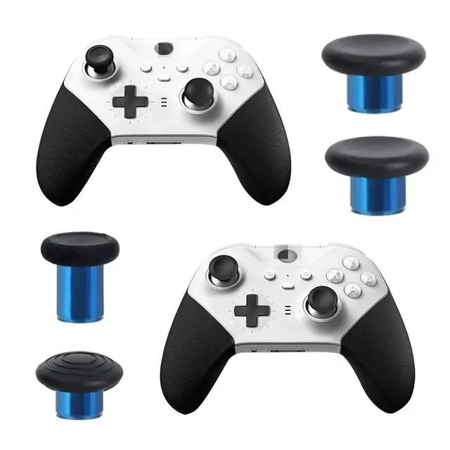 Alt view image 4 of 7 - QXWPBV Xbox Elite Series 2 Controller Replacement Thumbsticks, Magnetic Metal, Blue, Compatible with Model 1797