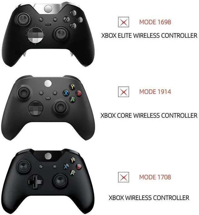 Alt view image 6 of 7 - Xbox Elite Series 2 Core Controller Upgrade Metal Thumbsticks, Paddles & D-Pad Kit with Magnetic Buttons (Black&Silver)