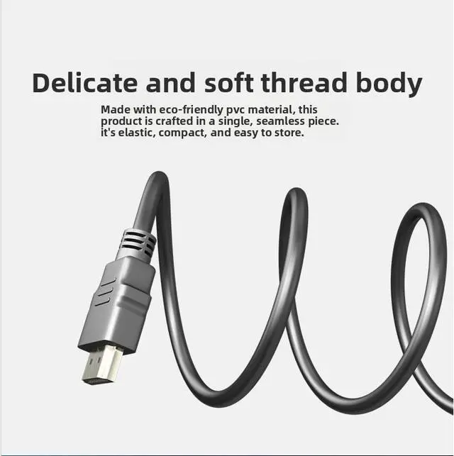 Alt view image 2 of 3 - HDMI Cable 2.0 Version 4K Computer Monitor TV Set-Top Box Projector Connection HDMI Cable Wholesale HDMI Cable