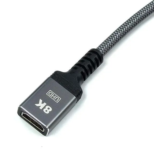 Alt view image 3 of 4 - 8K HDMI Interface Version 2.1 8K HDMI Extension Cable 8K 60Hz, 4K 240Hz Displays High-Definition Cable