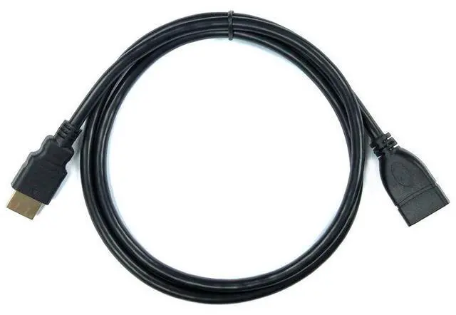 Alt view image 2 of 5 - HDMI Male to Female Extension Cable, 4K High Definition HDMI Male to Female Cord OD7.0 1.5m