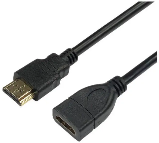Main image of HDMI Male to Female Extension Cable, 4K High Definition HDMI Male to Female Cord OD7.0 1.5m