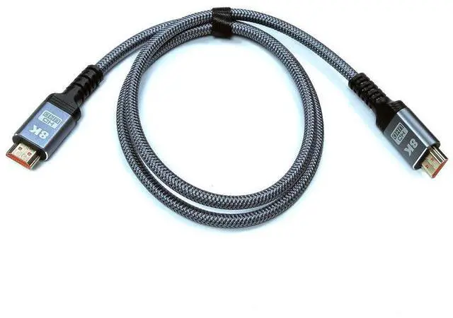 Alt view image 4 of 4 - Hdmi2.1 HDMI Cable 8khdmi HDMI Cable 8 K60hz4k240hz Monitor HD Cable 19+1
