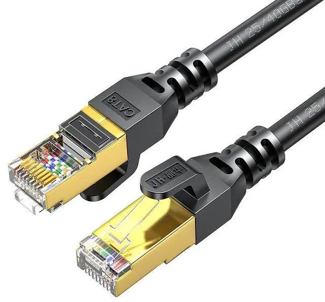 Main image of 10 Gigabit Outdoor Eight-Class Network Cable Cat8 Pure Copper Shielded Network Line Bold Cable Body Network Equipment Interface Cable 1m