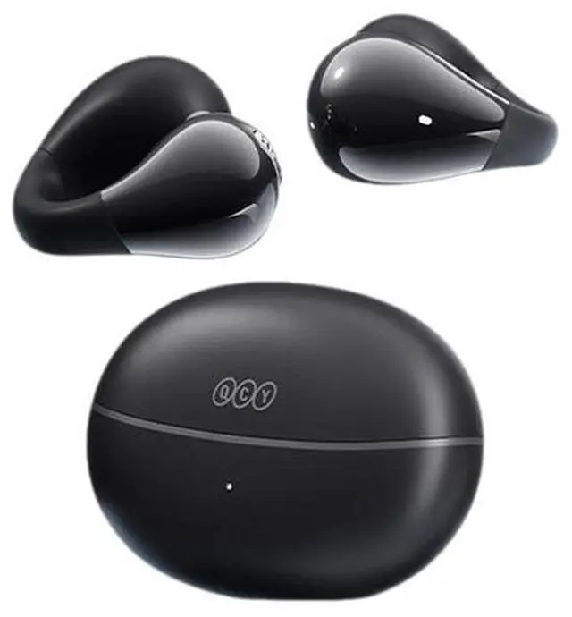 Main image of Qcy Croszky C30s (T33s) Clip-on Bluetooth Headset Black