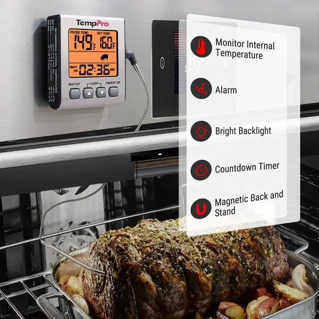 Alt view image 5 of 7 - TempTrack Digital Meat Thermometer for Cooking and Grilling