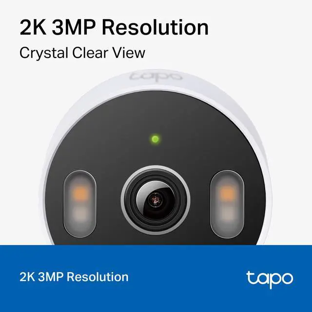 Alt view image 3 of 7 - 2K Indoor/Outdoor Wired Security Camera - Works as a Baby Monitor & Pet Camera, Person/Motion/Baby Cry Detection, 2-Way Audio, Siren, Subscription-Free Local Storage or Optional Cloud, C113