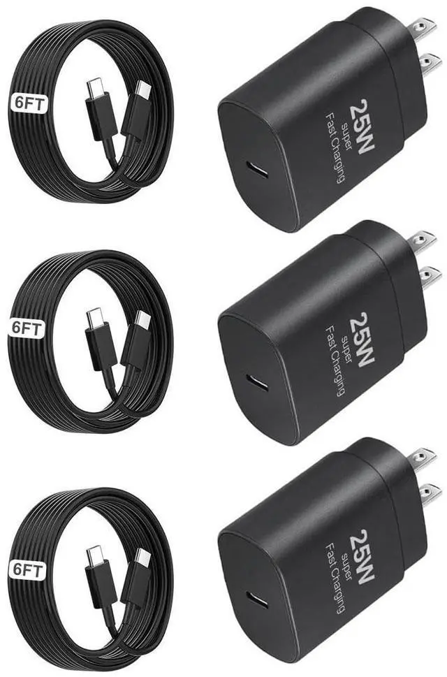 Main image of 25W USB C Charger,Super Fast Charging Block, Type-C Power Adapter. The Mobile Phone Charger is Suitable for Samsung Galaxy S25/S24 S23 S22 S21 Ultra/S20/S20 Ultra/Note 20 Ultra,Android