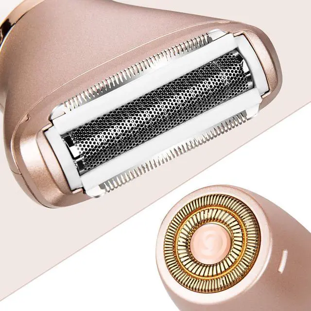 Alt view image 2 of 7 - Electric Razor for Women - Painless 2-in-1 Women Shaver Hair Remover for Face, Legs and Underarm, Portable Waterproof Bikini Trimmer Wet and Dry Cordless Lady Hair Removal - Micro USB Recharge