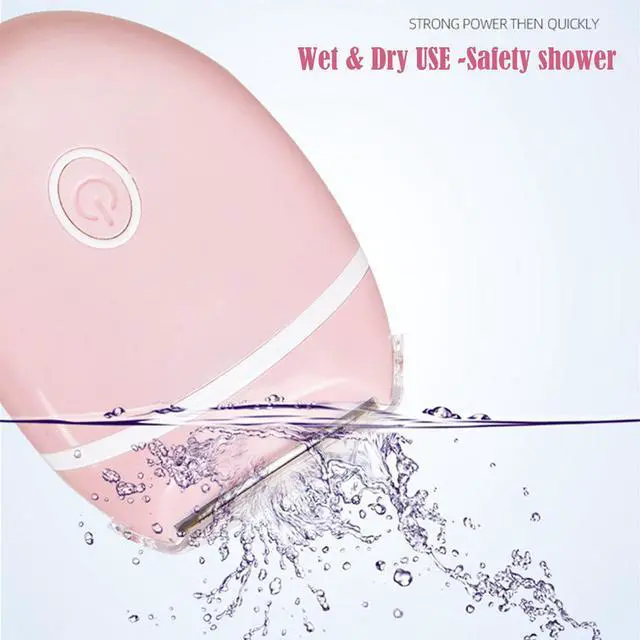 Alt view image 3 of 7 - Electric Hair Shaver for Women: Compact, Cordless Wet & Dry Razor for Smooth Body & Dual Trimmers Bikini Line and Quick, Travel-Friendly.BEAUTISILK (Pink)