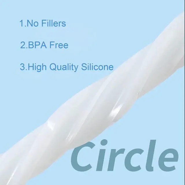 Alt view image 5 of 7 - 2 Pack Sealing Ring 6qt for Instant Pot Sealing Ring for 6 & 5qt Insta Pot, Food-grade Silicone Seal Rings Replacement for Instant Pot 6 Quart, Gasket for Instantpot Sealing Ring 6 qt Clear, Blue