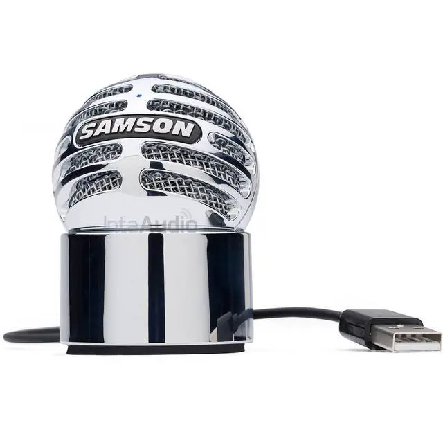 Alt view image 2 of 5 - Meteorite Ultra-Portable USB Condenser Microphone - Silver