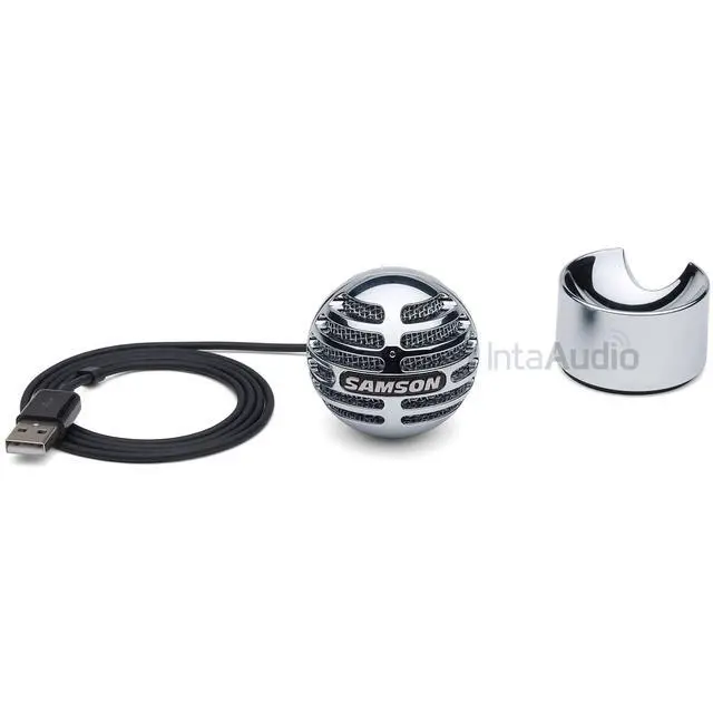 Alt view image 4 of 5 - Meteorite Ultra-Portable USB Condenser Microphone - Silver