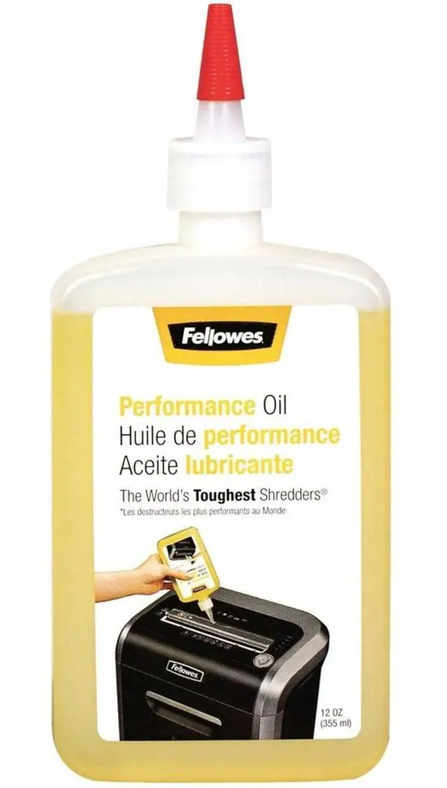 Alt view image 4 of 7 - Powershred Performance Shredder Oil, 12 oz, Extended Nozzle Bottle (35250)
