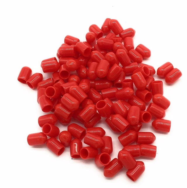 Main image of ST Fiber Optic Dust Caps for Fiber Optic Port & Bulkhead Protection - 100 Fiber Dust Caps - ST, APC, SC, FC Ports
