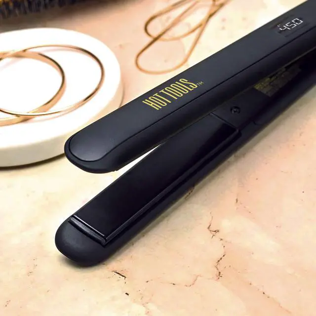 Alt view image 5 of 6 - Pro Signature Ceramic + Tourmaline Flat Iron for Sleek Results, 1 Inch Plates