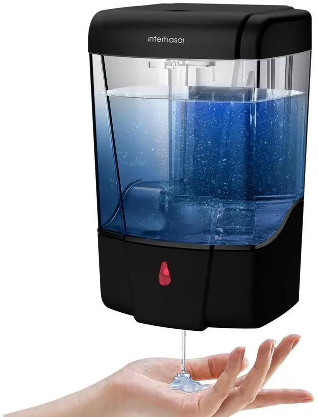 Main image of ! Automatic Soap Dispenser Wall Mount 20oz Refillable Liquid Hand Sanitizer Dispenser Commercial Soap Dispenser for Bathroom Support Liquid Gel