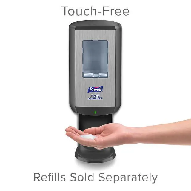 Alt view image 2 of 7 - CS6 Automatic Hand Sanitizer Dispenser, Graphite, for 1200 mL PURELL CS6 Hand Sanitizer Refills (Pack of 1) - 6524-01