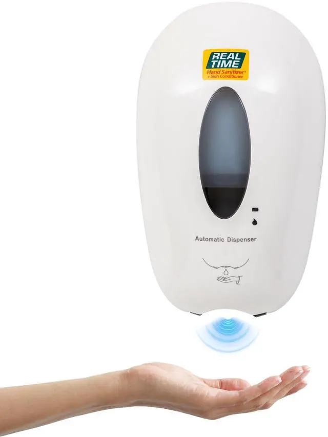 Main image of Wall Mount Automatic Hand Sanitizer Touchless Dispenser by Real Time Pain Relief