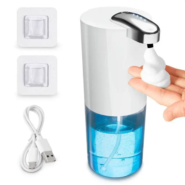 Main image of Automatic Soap Dispenser Touchless - 13.5 Oz Automatic Hand Soap Dispenser, 4-Level Adjustable Foaming, Rechargeable and Long-Lasting, Good for Kitchen, Bathroom, Hotels, Great as Home Essentials Gift