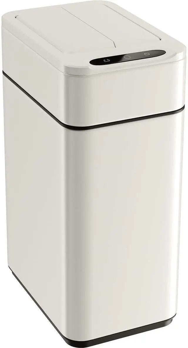 Main image of 2.4 Gallon Touchless Sensor Trash Can, Automatic Retractable Butterfly Lid, Batteries Included, Space-Efficient, Easy Clean, Battery-Powered