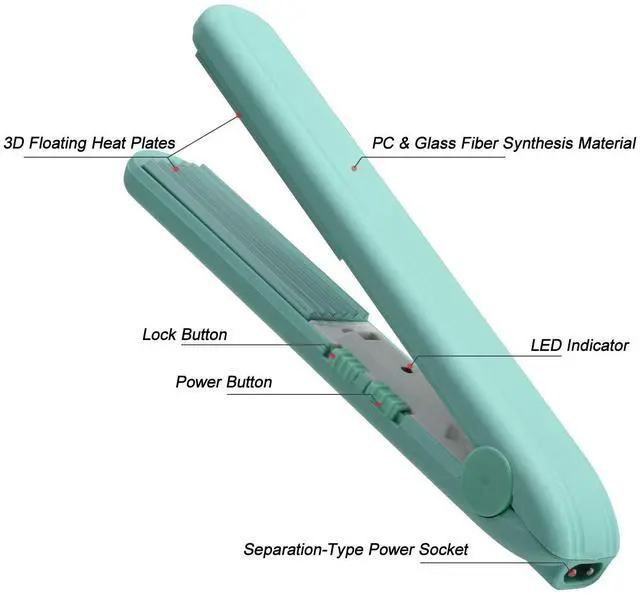 Alt view image 3 of 7 - Hand-held Heat Sealer for Food Plastic Bags, Portable Mini Sealing Machine for Mylar Aluminum Foil Packaging Bag