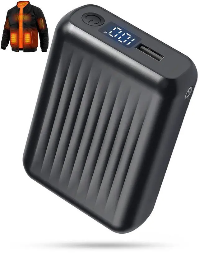 Main image of 12V/5V 2A/3A 18400mAh Heated Jacket Battery Pack for SOLJIKYE, Genovega, Wulcea, Portable Power Bank for Heated Blanket,Jackets, Camping Chair, 5V USB Heated Vest (NOT for DC 7.4V)