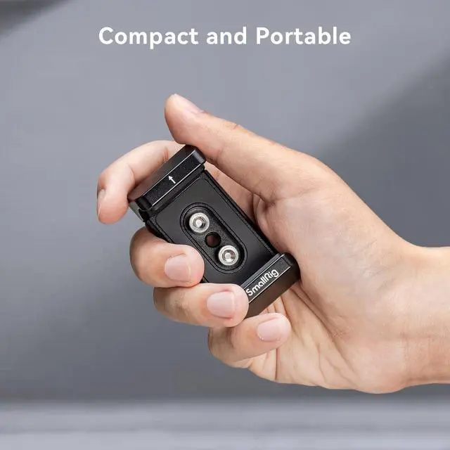 Alt view image 3 of 7 - Aluminum Power Bank Holder, Powerbank Mount Clamp Compatible with Width Range: 53 mm84 mm (2.13.3 inches) and Thickness Range: 0 mm18 mm (00.7 inch) Power Banks - BUB2336