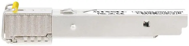 Alt view image 3 of 6 - One Pair of 1.25G SFP WDM SC Bidi Transceiver 1000Base-BIDI SingleMode Simplex Fiber Module SMF 1310nm/15500nm DDM up to 20 km for Cisco GLC-BX-D, Ubiquiti UniFi UF-SM-1G-S, Mikrotik and More