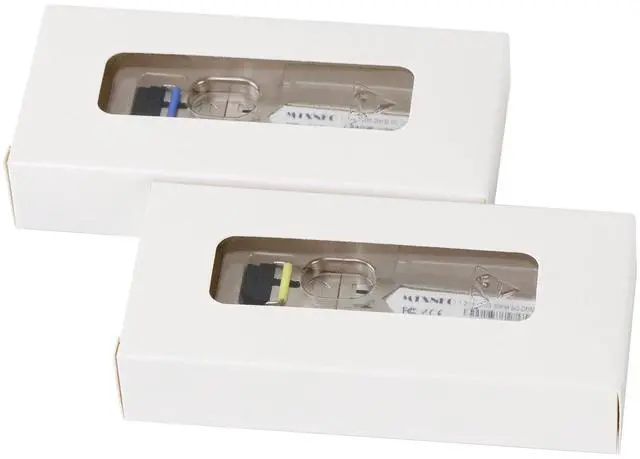 Alt view image 6 of 6 - One Pair of 1.25G SFP WDM SC Bidi Transceiver 1000Base-BIDI SingleMode Simplex Fiber Module SMF 1310nm/15500nm DDM up to 20 km for Cisco GLC-BX-D, Ubiquiti UniFi UF-SM-1G-S, Mikrotik and More