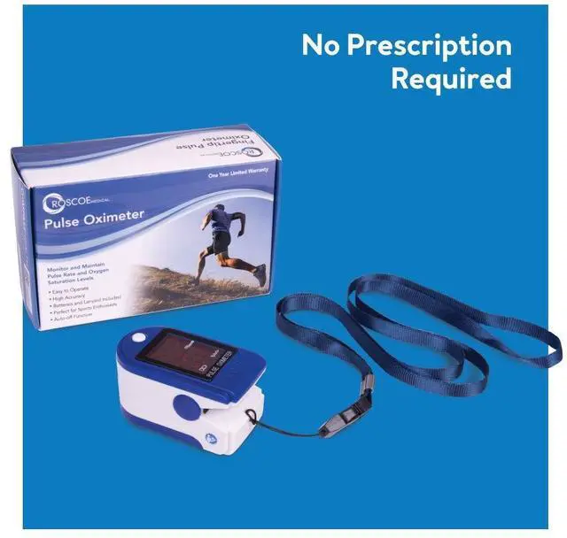 Alt view image 7 of 7 - Medical Finger Pulse Oximeter Oxygen Saturation Monitor - Pulse Ox Fingertip o2 Monitor