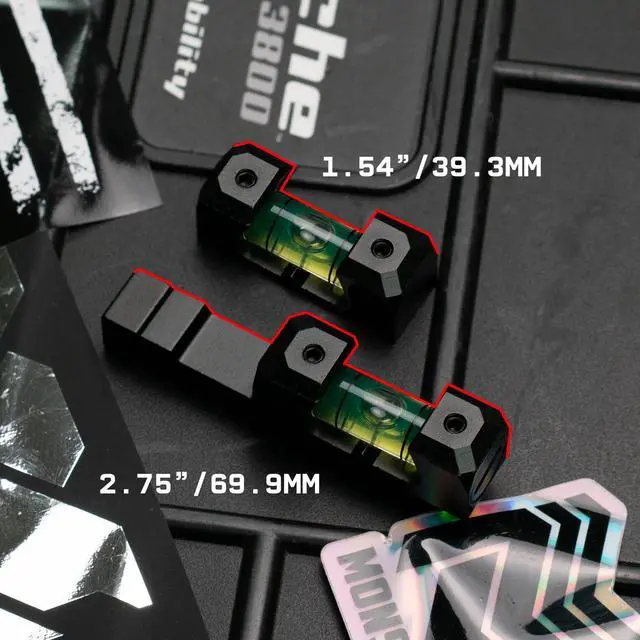 Alt view image 5 of 7 - Scope Leveling Kit with Picatinny Bubble Level