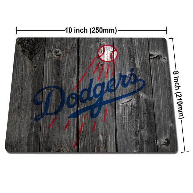 Alt view image 2 of 3 - Wood Grain Design Sports Mouse Pad, Non-Slip Rubber Base Mousepad for Computers Laptop, Gaming Mouse Pads for Desk Office Supplies
